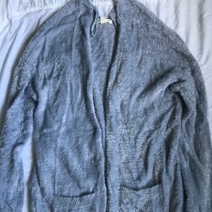 Periwinkle cozy cardigan